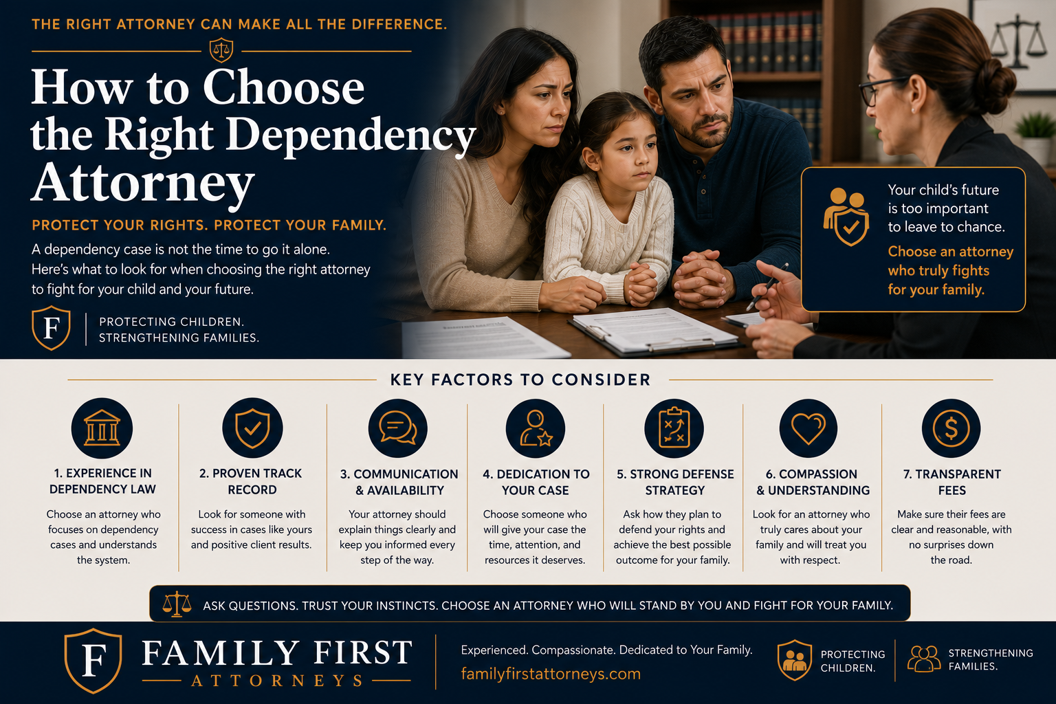 How to choose a dependency attorney