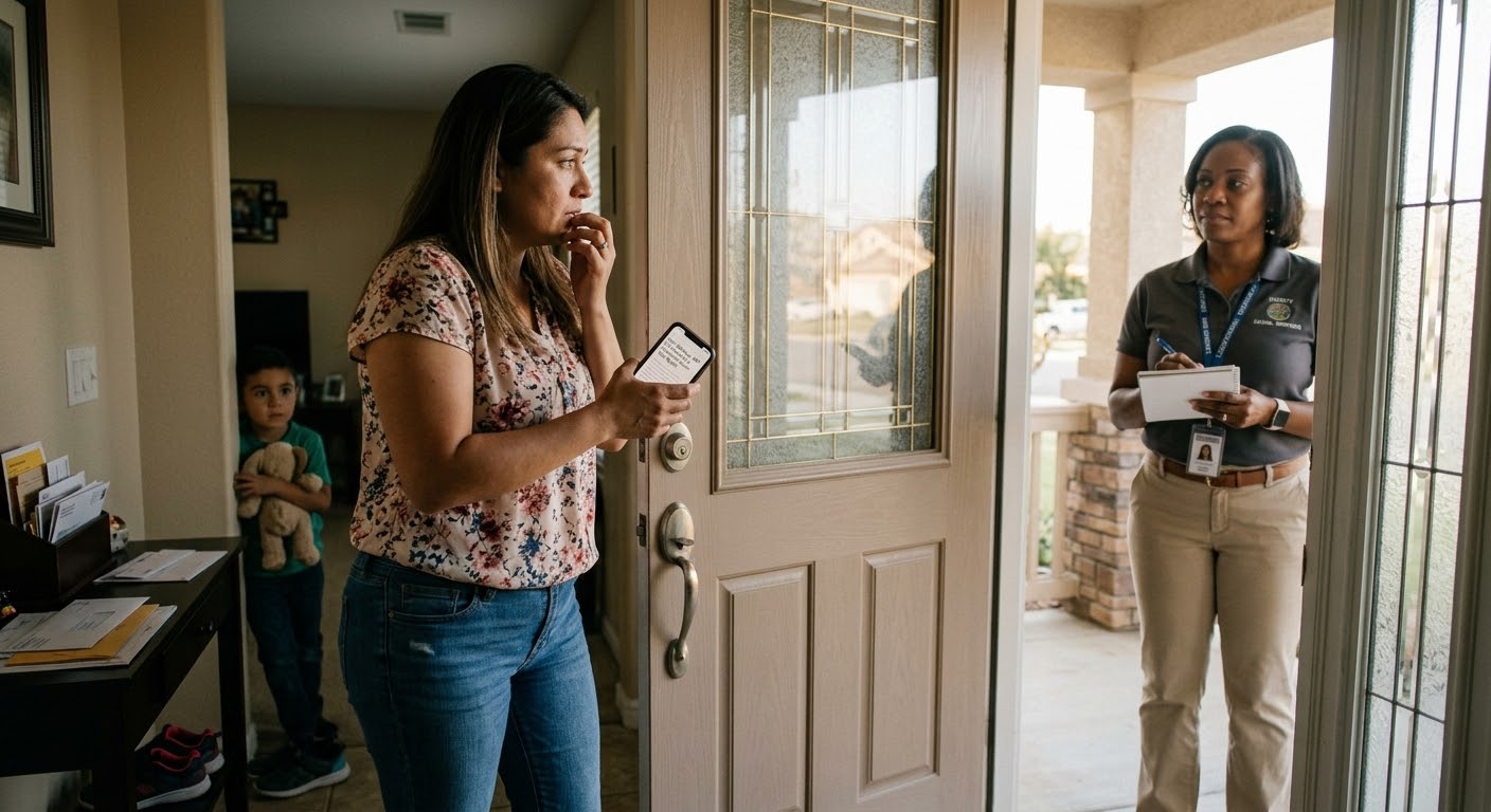 Can I refuse a CPS home visit in California