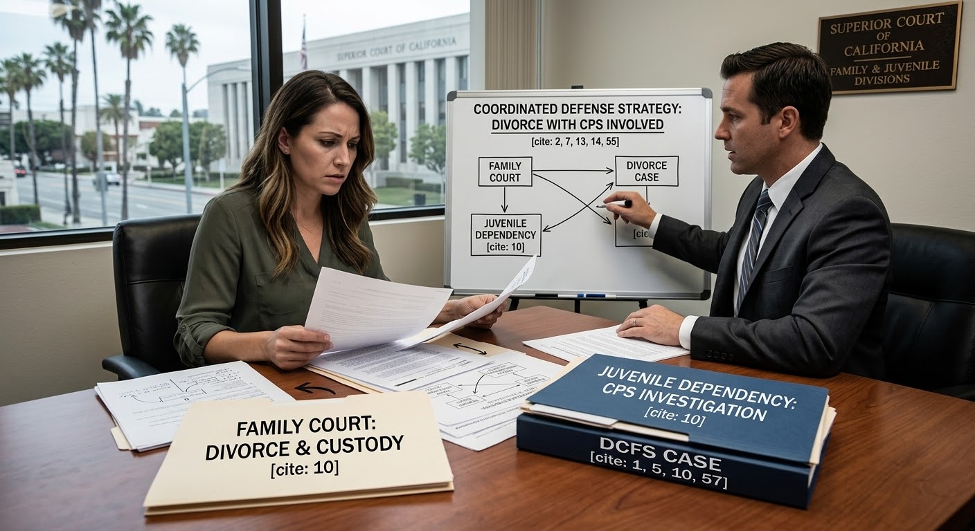 Divorce when CPS is involved California